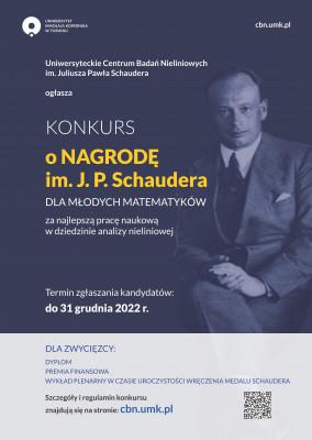 II edycja Konkursu o nagrodę im. Juliusza Pawła Schaudera dla młodych matematyków